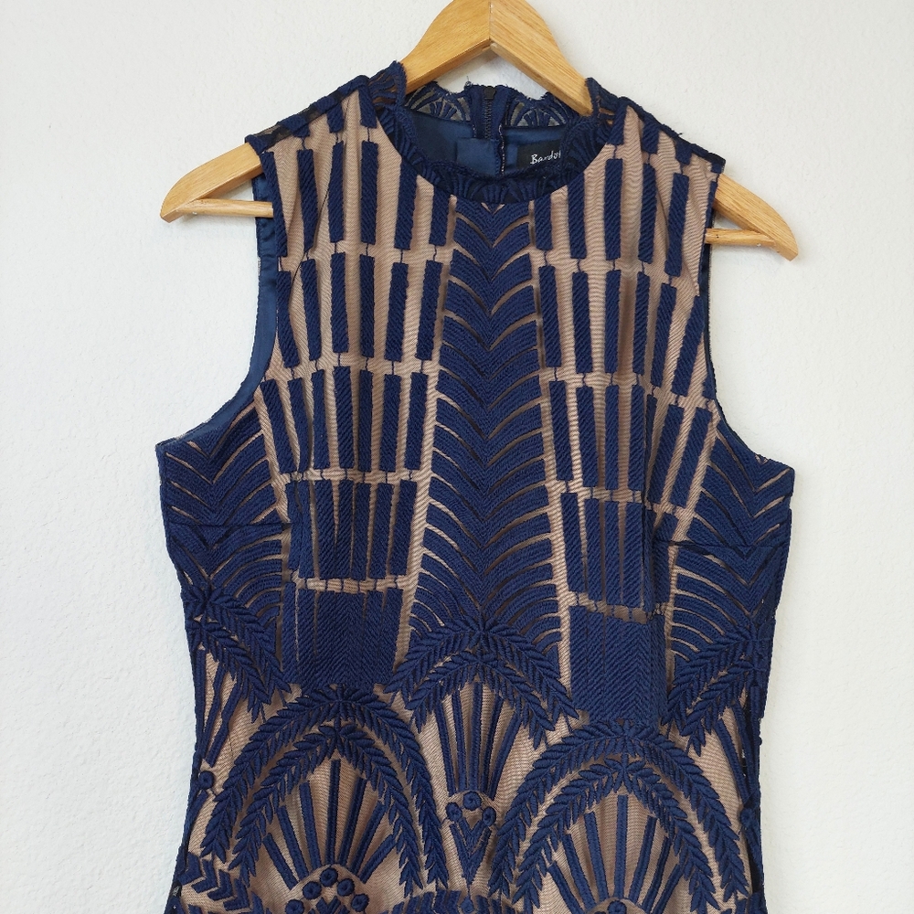 Bardot Alice‎ Bodycon Lace Dress Size 8 - Picture 3 of 10